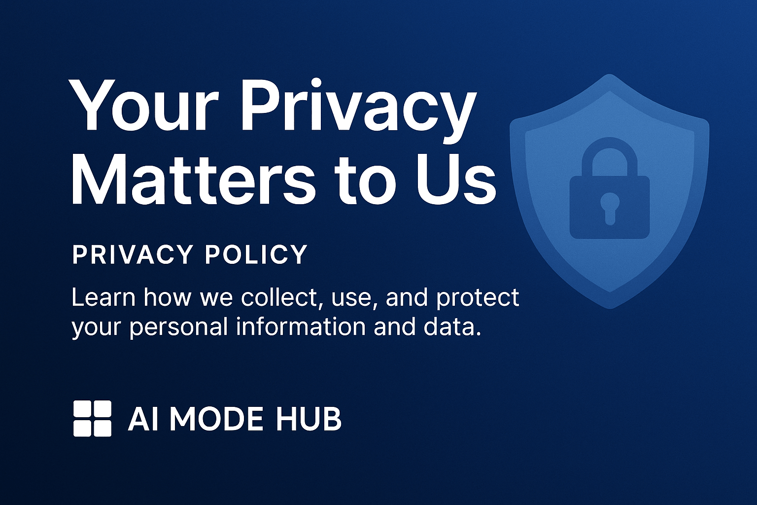 Privacy policy